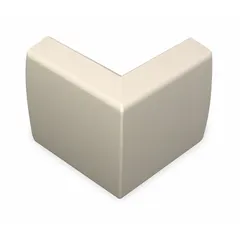 This 90 degree external elbow is designed for use with 2300 series nonmetallic single-channel raceways. Made of plastic in an ivory color, it features a snap-on mounting style for easy installation. It is used to route wiring around corners in surface raceway systems.