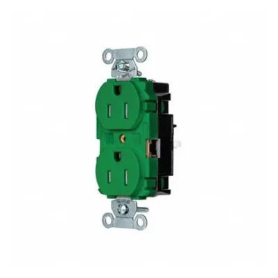 HUBBELL 5262STGNTR Duplex Receptacle - General Purpose Receptacles