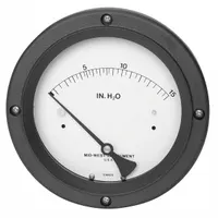 MIDWEST INSTRUMENT Differential Pressure Gauge: Back, 1/4 in NPT Female, ±3-2-3% Gauge Accuracy, 130 (MPN 130-0112)
