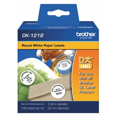 Brother DK1218 Direct Thermal Precut Label Roll - Brother Direct Thermal Precut Label Rolls