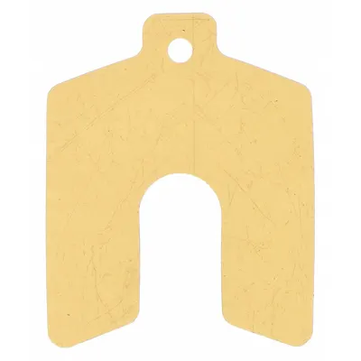 PRECISION BRAND Untabbed Slotted Shim - Untabbed Slotted Shims