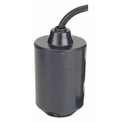 Dayton Float Switch: Wide-Angle, Normally Open (Pump Down), 230V AC, 13 A, Piggyback Plug - General-Purpose Tether Float Switches