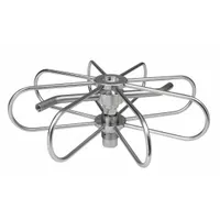 MOSMATIC Surface Cleaner: 12 in Cleaning Path, 3/8 in Inlet Dia, NPTF, Stainless Steel, 2 Nozzles (MPN 81.456)