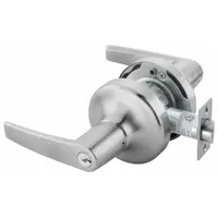 ASSA ABLOY ACCENTRA Door Lockset: Office Lever Locksets, Chrome, ADA Compliant, SFIC (MPN 4707LN MO 626 PARA)