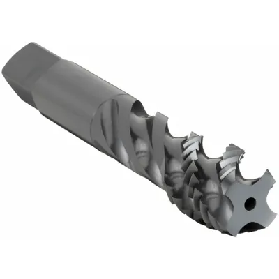 OSG Spiral Flute Tap: 9/16"-12 UNC, H3 / 2B-3B, 4 Flute - Spiral-Flute Taps for Steel & Stainless Steel