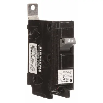 SIEMENS B135HH BL Series Miniature Circuit Breaker - B Series, Bolt-On Siemens Miniature Circuit Breakers