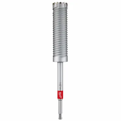 MILWAUKEE Rebar Cutter Drill Bit: 1 1/2 in Drill Bit Size, 10 in Max Drilling Dp - SDS-Plus Rebar Cutting Drill Bits