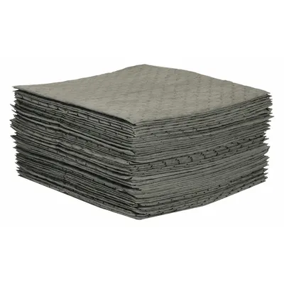 CONDOR Sorbent Pad: 104 oz Volume Absorbed Per Pad, 30 in x 30 in Pad Size (L x W) - Sorbent Pads