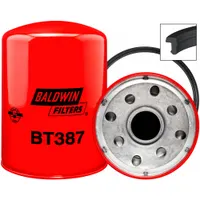 BALDWIN FILTERS Hydraulic Filter: Hydraulic Fluid, 1 1/2"-16 Thread Size, Spin-On, 7 in Overall Ht (MPN BT387)