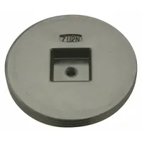 Countersunk Cleanout Plug: Plug, 3 in Size, Threaded, Black (MPN CO2490-AB3)