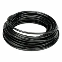 PARKER Tubing: Polyurethane, ID 3/8 in, OD 1/2 in, 100 ft Lg, Black (MPN 95U-8-062-BLK-0100)