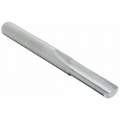 Solid carbide straight O-flute router bit designed for routing plastics. Delivers clean, chip-free cuts in acrylic, polycarbonate, and other sheet plastics. Suitable for sign making, fabrication, and CNC routing applications.