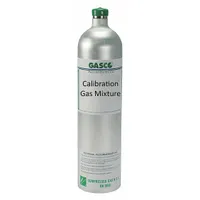 GASCO Calibration Gas: Nitrogen, Disposable, +/-5% Accuracy, CH4/CO/H2S/O2, Calibration Gas (MPN X05NI84CP5810X7)