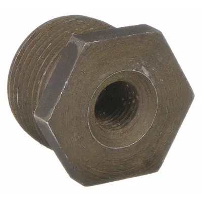 ANVIL Metal Pipe Straight: Straight, Steel, 3/4 in x 1/4 in - Threaded Extreme-Pressure Pipe Fittings