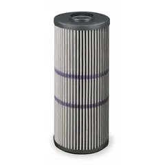 Replacement filter element for hydraulic pressure lines. Paper media, single-length design. Rated for maximum pressure of 3,000 psi and maximum flow of 20 gpm. Compatible with 5Z279 housing.