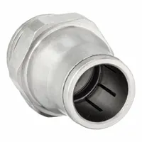 LEGRIS Push-Fit Adapter Fitting: 3/8 mm Pipe x 14 mm OD Size, BSPP x Push-to-Connect, Brass, Silver (MPN 3601 14 17)