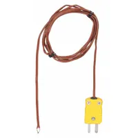 TEST PRODUCTS INTL. Immersion Temperature Probe: -40°F to 400°F /-40°C to 204°C, ±4°F, Type K (MPN GK13M)
