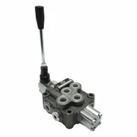 HYDRO CUSTOM Hydraulic Directional Control Valve: Four-Way / Three Positions, Motor Center, 1 Spools (MPN 228952)