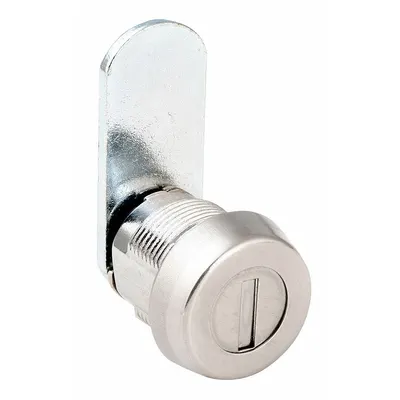 CCL Cam Lock: Std Keyed Cam Lock, Keyed Different, Stainless Steel - Keyed Cam Locks