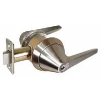 MARKS USA Door Lockset: Storeroom Lever Locksets, Stainless Steel, ADA Compliant, Ligature-Resistant (MPN 195SSRF/32D)
