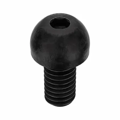 KERR LAKESIDE Socket Head Cap Screw: 5/16"-18 Thread Size, 5/8 in Lg, Button, Black Oxide - Button Head Socket Cap Screws