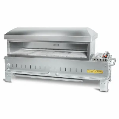CROWN VERITY Propane Grill: Propane, 4 Burners, 55,000 BtuH Heating Capacity, 33 in Overall Ht - Pizza Ovens