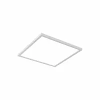 This 2 ft x 2 ft flat panel LED fixture delivers 4,800 lm at 4000K with 80 CRI, consuming 40.6 W. It operates on 120 to 277V AC and measures 4 1/8 in in height. Designed for demanding indoor environments such as corridors and public areas