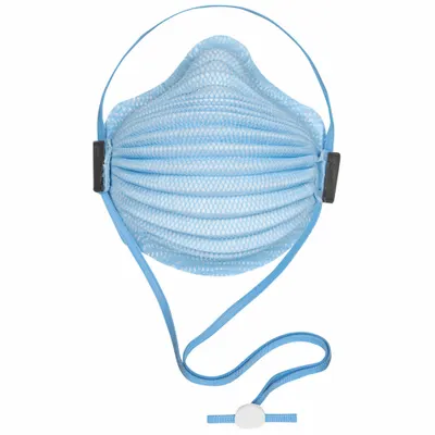 MOLDEX Surgical N95: Adj, Molded Nose Bridge, Comfort, Blue, S Mask Size, MOLDEX - N95 Respirators without Exhalation Valve