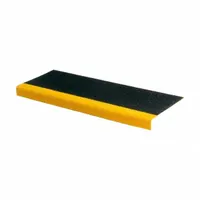 Stair Tread Cover: Full Coverage Grit, Fiberglass, Fastener-Installed, 12 in Dp, 144 in Wd (MPN 254210)