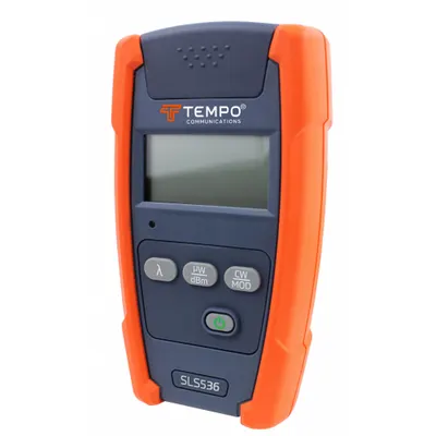 TEMPO COMMUNICATIONS SLS536 Stabilized Light Source, Single-Mode, FC/LC/ST - Light Sources for Optical Power Meters