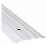 NATIONAL GUARD Door Threshold: Saddle, Aluminum, 4 ft Lg (MPN 413-4)