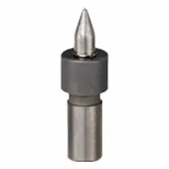 Collar-forming friction drill bit for creating a hole and integral collar in thin metal, enabling #6-32 UNC thread formation without tapping. Short type with 3.1 mm drill size. Used in sheet metal fabrication for applications requiring strong threads in thin materials.