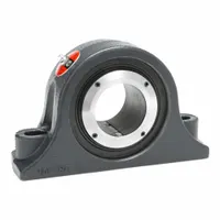 MOLINE BEARING Pillow Block Bearing: 4 in Bore, Spherical Roller Bearing, Cast Iron, 2 Holes (MPN 19621400)