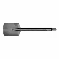 MILWAUKEE Chisel for Spline Tool: 4 1/2 in Head Wd, 16 3/4 in Overall Lg, 3/4 in Shank Dia (MPN 48-62-2095)