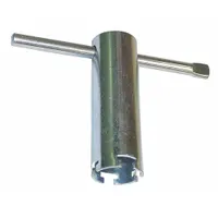APPROVED VENDOR Basket Strainer Wrench: Alloy Steel, 5 1/2 in Handle Lg, 5 5/8 in Overall Wd, Smooth