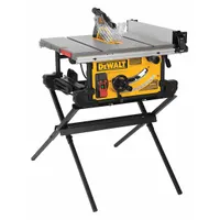 DEWALT Table Saw: 120 V AC Volt, 15 A Current, 22 in Left to 32 1/2 in Right, 10 in Blade Dia. (MPN DWE7491X)