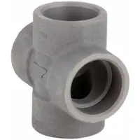 ANVIL Metal Pipe Cross: 1 1/2 in x 1 1/2 in x 1 1/2 in x 1 1/2 in, 1,500 psi @ 150°F, Steel, Cross (MPN 0362038200)