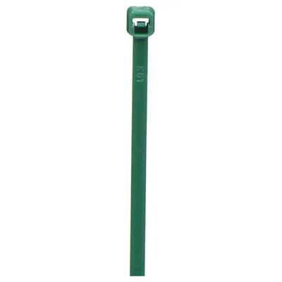 OEM Cable Tie: 8 in Nominal Lg, 1 15/16 in Nominal Max. Bundle Dia., 0.19 in Wd - Colored and Striped Cable Ties