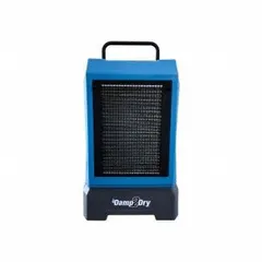 Commercial-grade portable dehumidifier for flood reclamation, natural disaster cleanup, and water leakage remediation. Includes hour meter for runtime tracking, air filter, and drain hose.