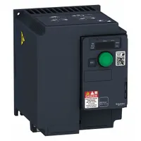 SCHNEIDER Variable Frequency Drive: In Phase Three, Out Phase Three, 3 hp, IP20, No Bypass, Compact (MPN ATV320U30M3C)