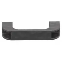 Handle: 15 Series, Inch, Plastic, Black, Drop-In, 7/8 in x 19/32 in, 4 1/4 in Overall Ht (MPN 13AC7349)