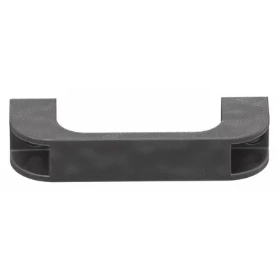 FAZTEK Handle: 15 Series, Inch, Plastic, Black, Drop-In, 7/8 in x 19/32 in - Standard Handles