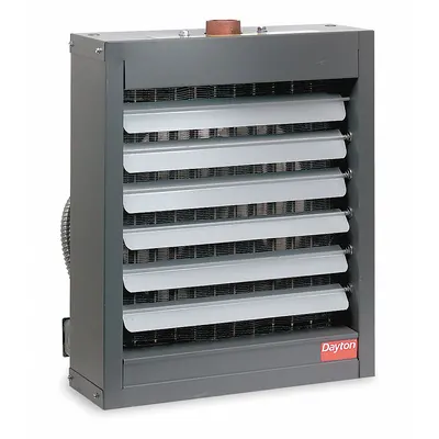 Dayton Hydronic Wall and Ceiling Unit Heater: Steam/Water - Suspended Horizontal Hydronic Wall & Ceiling Unit Heaters