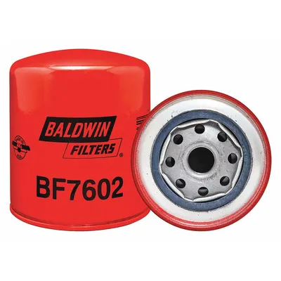 BALDWIN FILTERS Fuel Filter: Spin-On, 3 11/16 in Outside Dia, 3/4"-16 Thread Size, Cellulose - Spin-On Fuel Filters