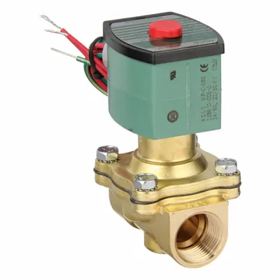 REDHAT Solenoid Valve: 2-Way, Normally Open, 3/4 in Pipe Size, 24V AC, Watertight - 2-Way/2-Position, Normally Open Solenoid Valves