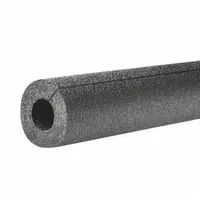 Pipe Insulation: Polyethylene, Semi-Slit, 3/4 in Thick, 1 7/8 in ID, 6 ft Lg, 3.9 R-Value, Black (MPN DGT11034S)