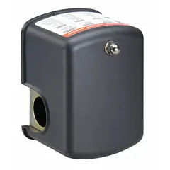 DAYTON Pressure Switch: Std, 10 psi – 100 psi, 1/4" FNPT, 20 psi / 40 psi ON/OFF, Diaphragm Actuator. Key specifications — attr1027655: Diaphragm; attr434202: DAYTON; attr1027685: 1/4" FNPT; attr1027686: Standard; attr1027690: None.