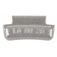PERFECT EQUIPMENT Clip-On Wheel Weight: Wheel Weights, Clip-On, Steel, AW, Passenger Cars, Lead (MPN AW075)
