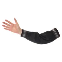 Flame-Resistant Sleeve: 23 in Sleeve Lg, L, Black, Elastic Cuff, 2 PK (MPN 1364-23WW)