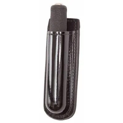 GOULD & GOODRICH, INC. Handcuff Pouch: Black, Synthetic Polymer, High Gloss - Duty Equipment Pouches